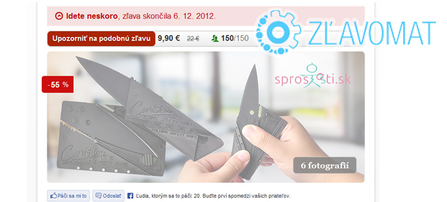 cardsharp zlavomat.sk