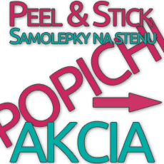 Peel & Stick Samolepky na steny - Mega Zlava